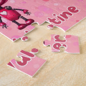 Robot Valentine's Day Puzzle  ジグソーパズル (側面)