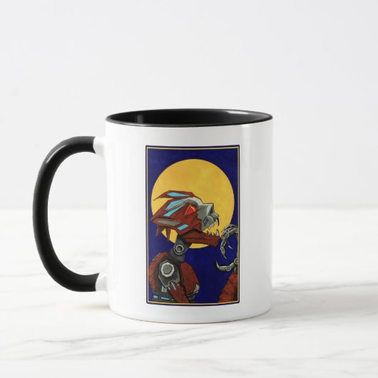Robot Werewolf Mug マグカップ (左)