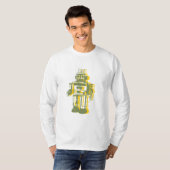 robot_yellowは、robot_green tシャツ (正面フル)