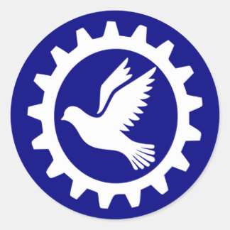 RobotFreedom.comステッカー ラウンドシール