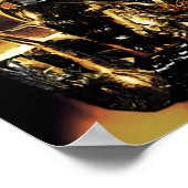 Robotica on Canvas ポスター (角)