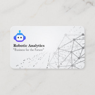 Robotics AI ネットワーキング背景 名刺