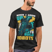 Robotics Engineer Software Building Robots Tシャツ (正面)