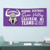 Robotics Team Banner  横断幕 (トレードショー)