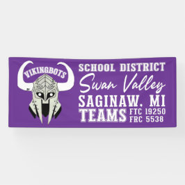 Robotics Team Banner  横断幕