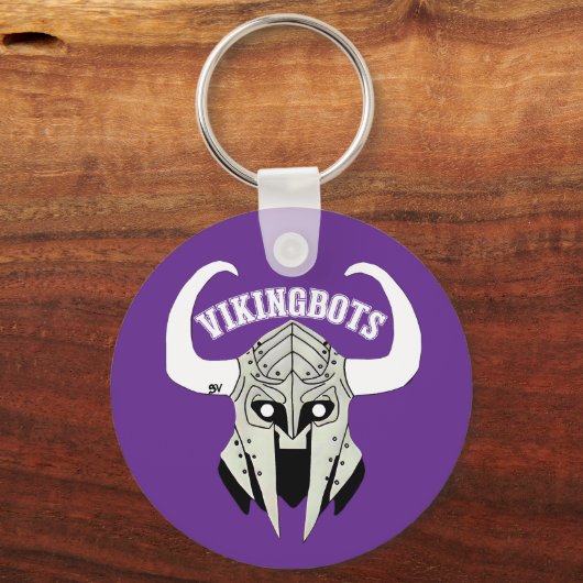 Robotics Team Keychain キーホルダー (裏面)