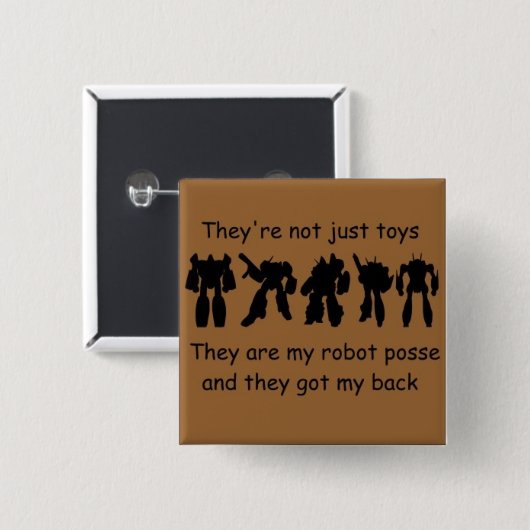 RobotPosseGotMyBack 缶バッジ (正面&裏面)