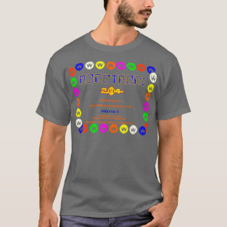 Robotron 2084レトロアーケードゲームファンデザイン tシャツ