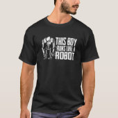 Robots Boy Artificial Intelligence Ai Robotics Tシャツ (正面)