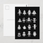 Robots Science Robot Technology ポストカード (正面/裏面)