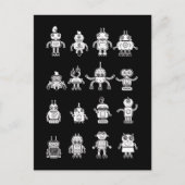 Robots Science Robot Technology ポストカード (正面)
