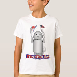 Robox9  自由を祝う tシャツ