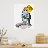 Robox9 at The Bus ストップ -新学期 ポスター (キッチン)