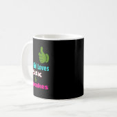 Robuxが大好きな女の子 コーヒーマグカップ (正面左)