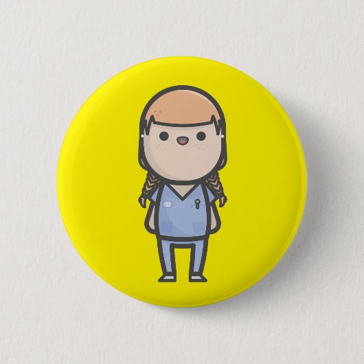 Robynミラー-死傷者 缶バッジ (正面)