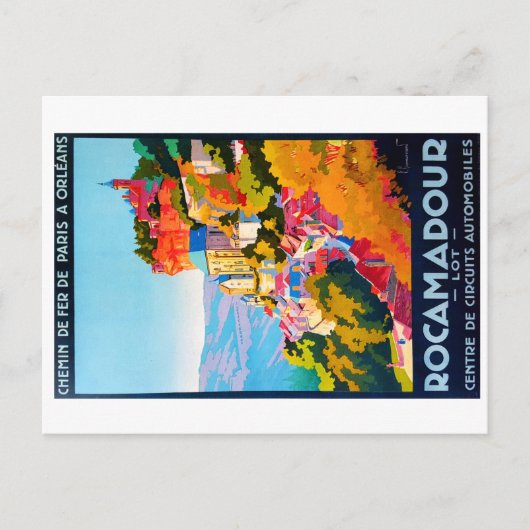 Rocamadour, département du Lot ポストカード (正面)