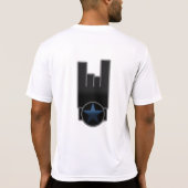 ROCBOI (HOOD.METAL.R&B) Tシャツ (裏面)