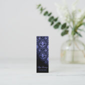 "Roccoco" (skinny)ホームステージングインテリアデザイナー スキニー名刺 (スタンド正面)