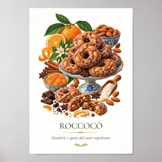 Roccocò – Vintage Italian Dessert ポスター (正面)