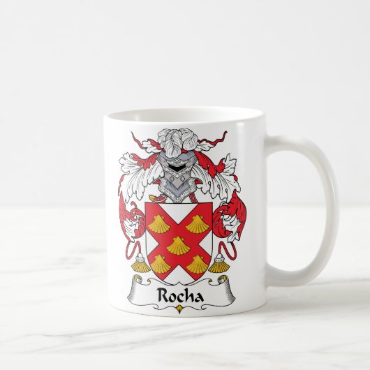 Rochaの家紋 コーヒーマグカップ (右)