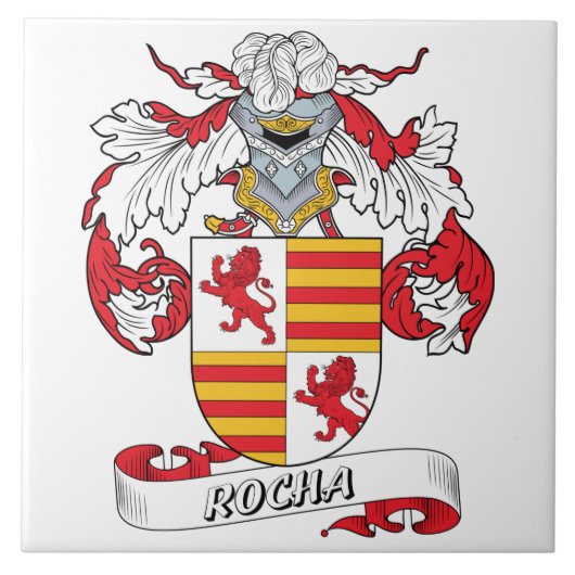 Rochaの家紋 タイル (正面)