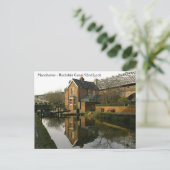 Rochdale Canal Lock 92ポストカード ポストカード (スタンド正面)