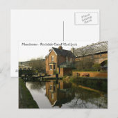 Rochdale Canal Lock 92ポストカード ポストカード (正面/裏面)