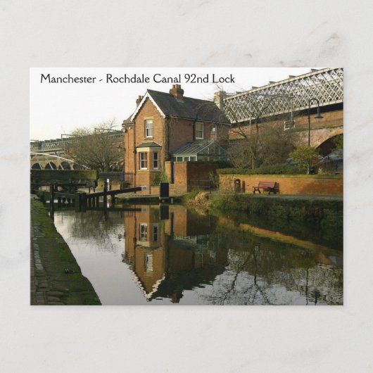 Rochdale Canal Lock 92ポストカード ポストカード (正面)