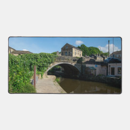 Rochdale Canal, Luddendenfoot デスクマット