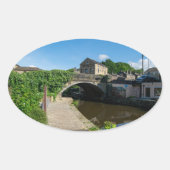 Rochdale Canal, Luddendenfoot 楕円形シール (正面)