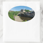 Rochdale Canal, Luddendenfoot 楕円形シール (バッグ)