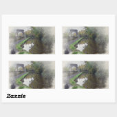 Rochdale Canal Sagar Richards Arch 長方形シール (シート)