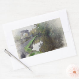 Rochdale Canal Sagar Richards Arch 長方形シール