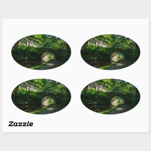 Rochdale Canal, Sowerby Bridge 楕円形シール (シート)