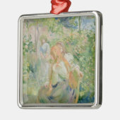 Rocheプレートの庭では、1894年 メタルオーナメント (左)