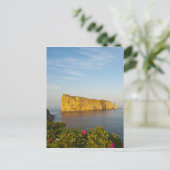 Rocher Perce (Perce Rock)、ケベック、カナダ。 ポストカード (スタンド正面)