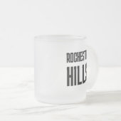 Rochester Hills Michigan Printed Coffee Mug フロストグラスマグカップ (正面右)