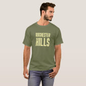 Rochester Hills Michigan Printed T-Shirt Tシャツ (正面フル)