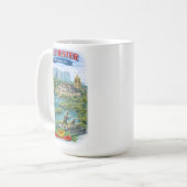 Rochester MN Minnesota Landmarks Coffee Mug コーヒーマグカップ (正面左)