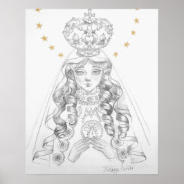 Rocio Milagroso、Poster Virgen del Valle氏 ポスター