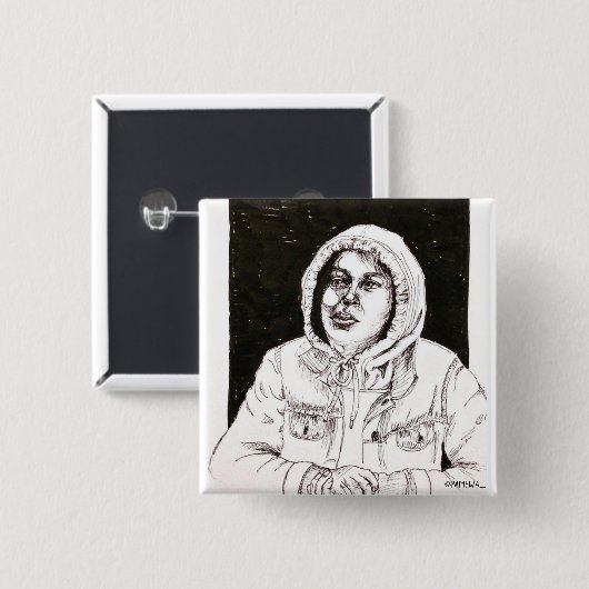 ROCIOOOO 缶バッジ (正面&裏面)