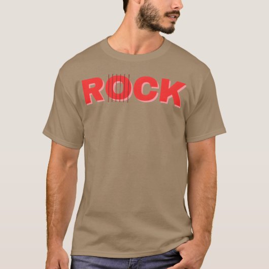 ROCK ギター弦 Redet ファミリー Tシャツ (正面)