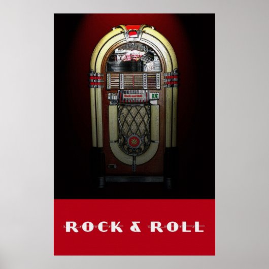 Rock & 転が Jukebox 36 x 24ポスター ポスター (正面)