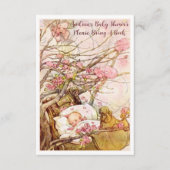 Rock A Byeベビー子供部屋ライムブックリクエスト エンクロージャーカード (正面)