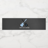 Rock a Bye男の赤ちゃんシャワーウォーターボトルラベル ペットボトルラベル (シングルラベル)