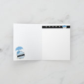 Rock a Bye Baby Shower Thank You サンキューカード (内部)