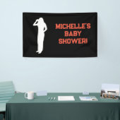 Rock a Bye Rock Star Guitar Baby Shower Banner 横断幕 (トレードショー)