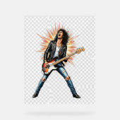 Rock acrylic sign アクリルサイン (正面)