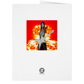 Rock and Roll Birthday Card (裏面)