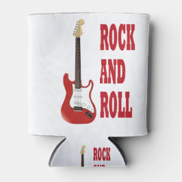 rock and roll guitarra electrica roja 缶クーラー